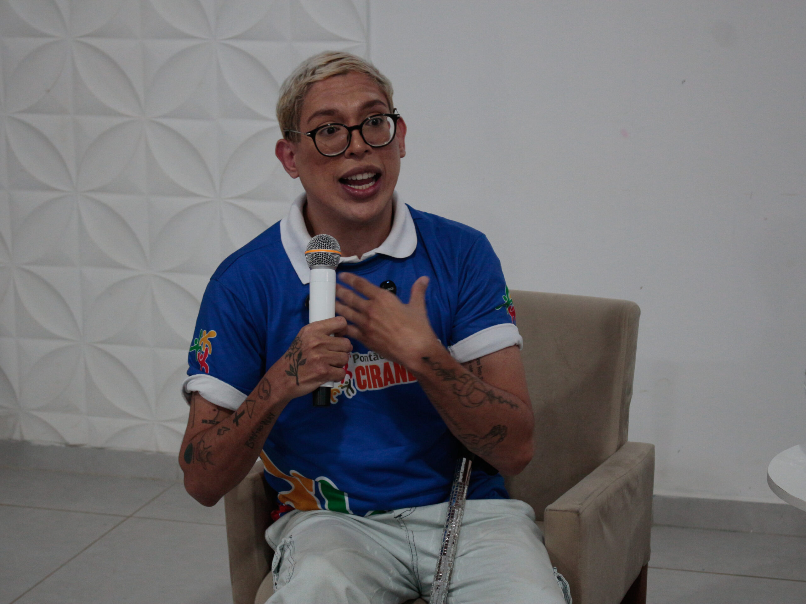 Palestra sobre inclusão foi ministrada por Ivan Baron em Janduís