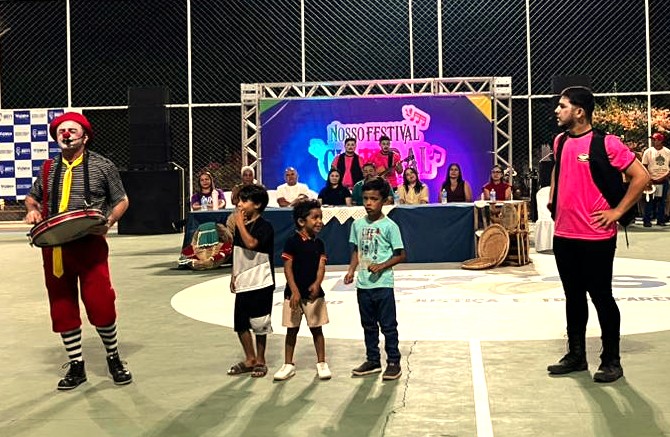 NOSSO FESTIVAL CULTURAL TEVE SHOW DE PALHAÇO