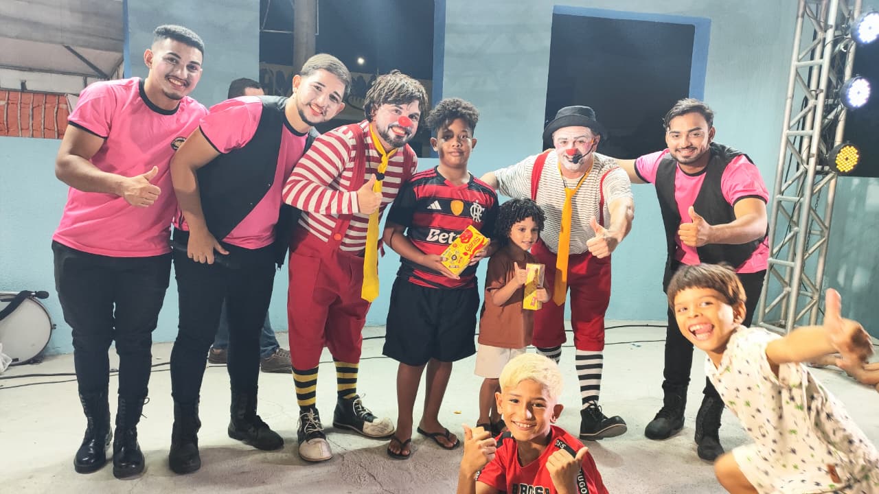 ANIMAÇÃO DE PALHAÇOS FOI DESTAQUE NA CARAVANA CULTURAL EM MACAU